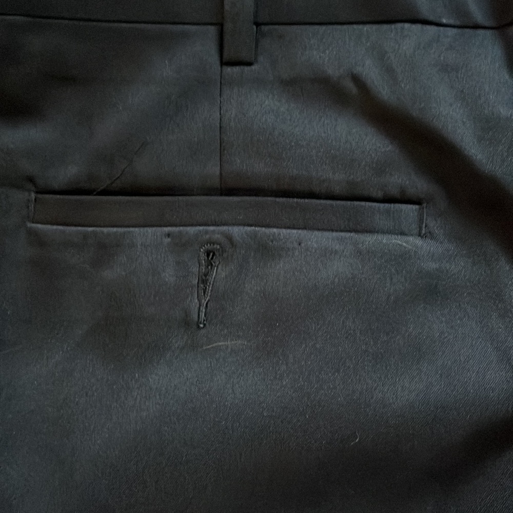 Perry Ellis Dress Black Dress Pants. Size:36x32 Great Condition!